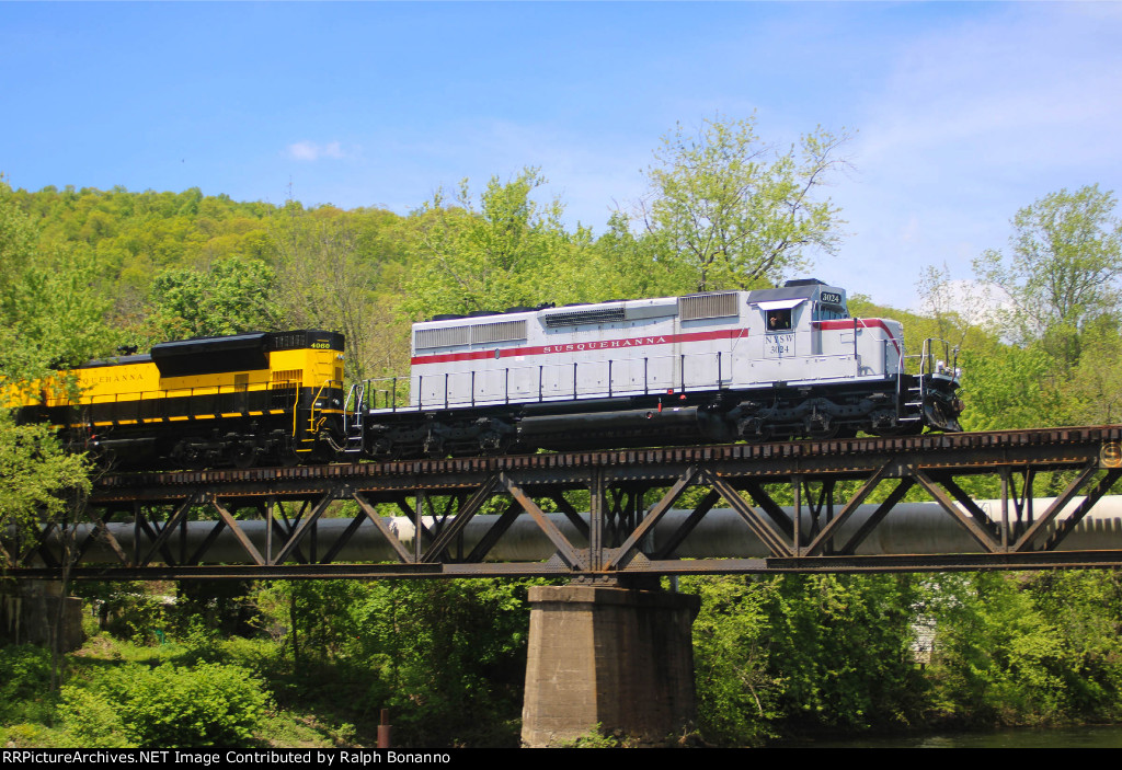 Crossing the Ramapo River at Oakland NJ 